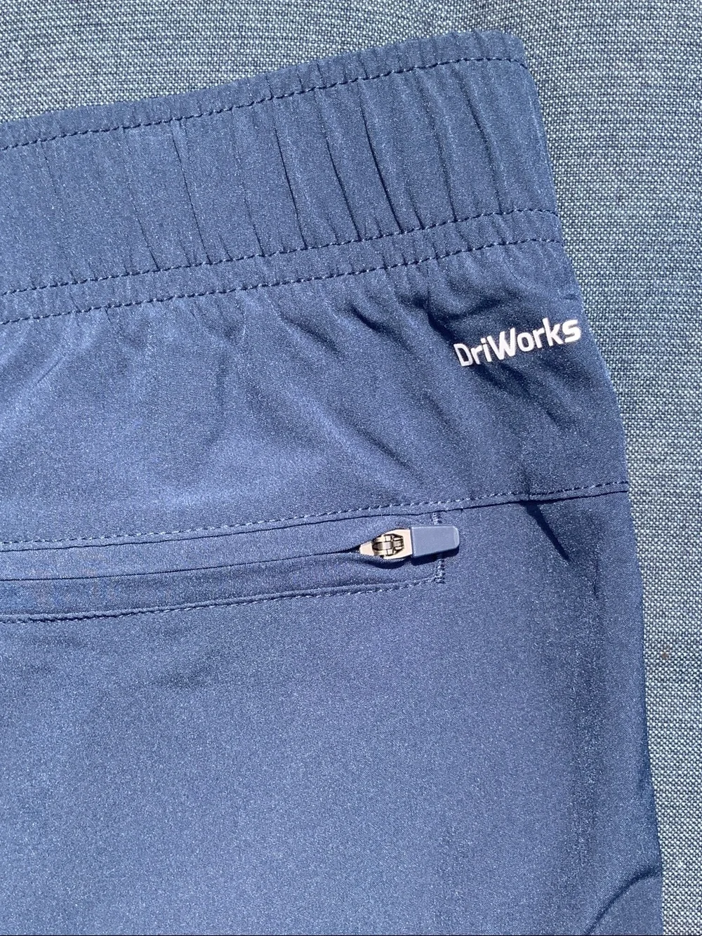 Athletic Works Men's Blue Athletic Shorts - Lightweight Performance DriWorks